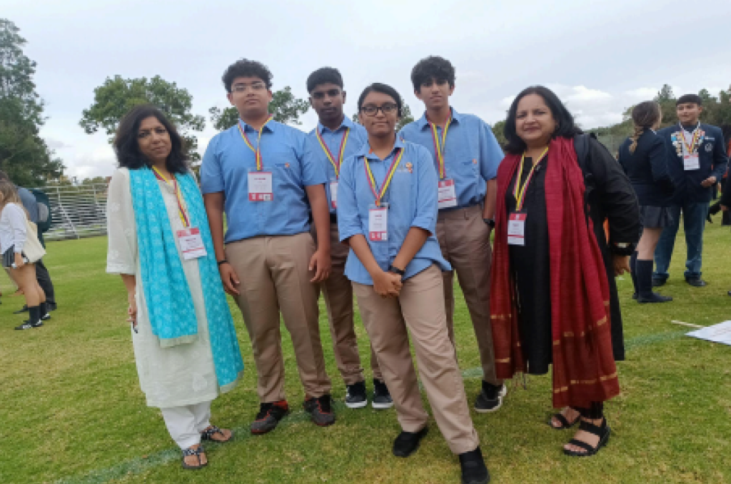 Students at Round Square Conference in Bogotá