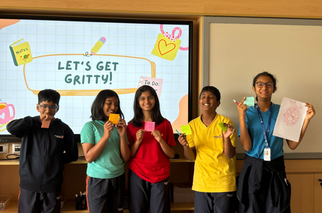 Middle school students learning at Yeshwanthpur campus