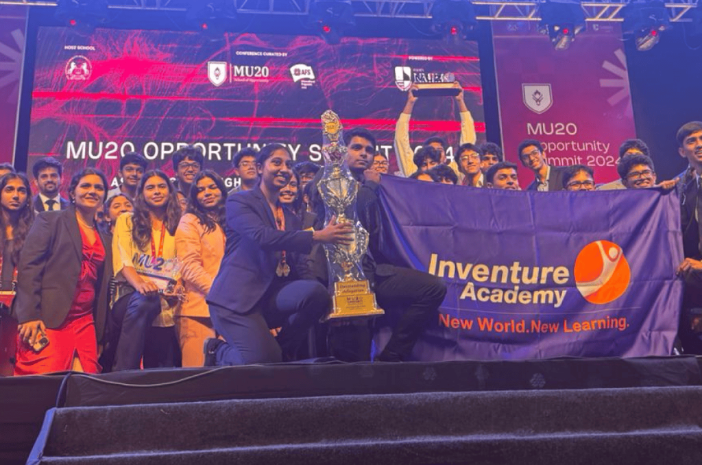 Inventure students excelling at MU20 Summit