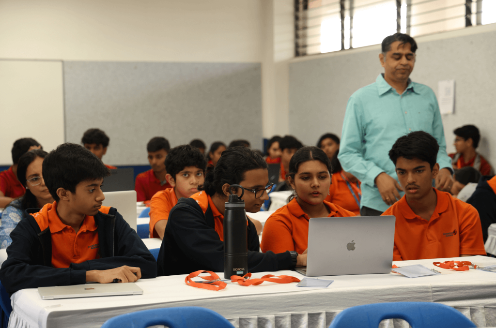 Students participating in Inventure's Commerce Fest