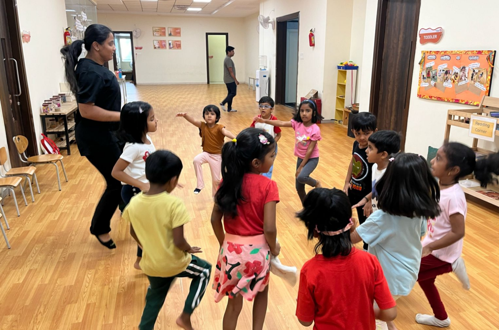 Students celebrating Children's Day and athletic achievements