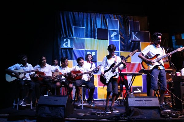 School band at Production